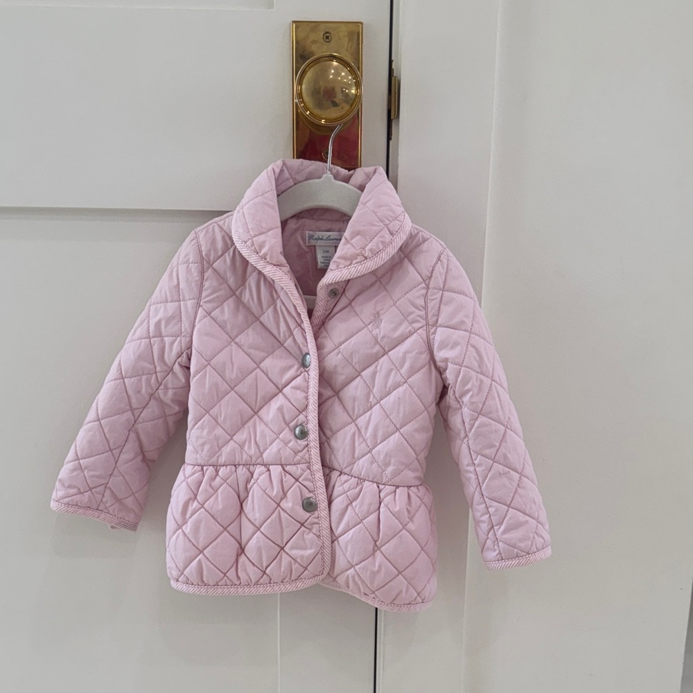 Ralph Lauren quilted barn jacket 24M